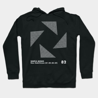 New Gold Dream (81–82–83–84) / Minimal Graphic Design Art Hoodie